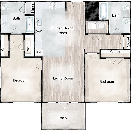 Floor plan B2