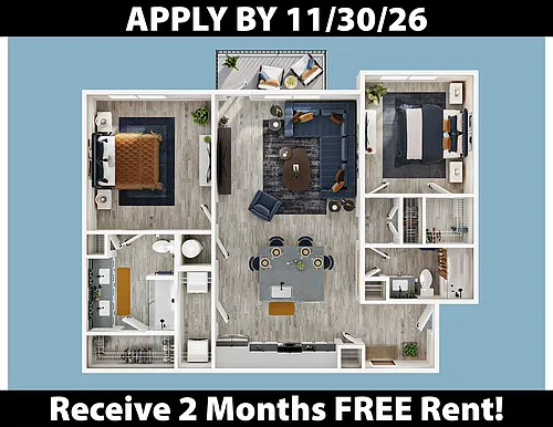Floor plan Turner Creek