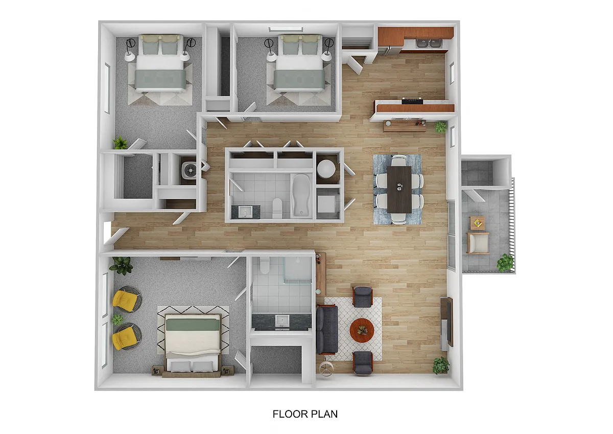 Floor plan C2 - Castle Woods