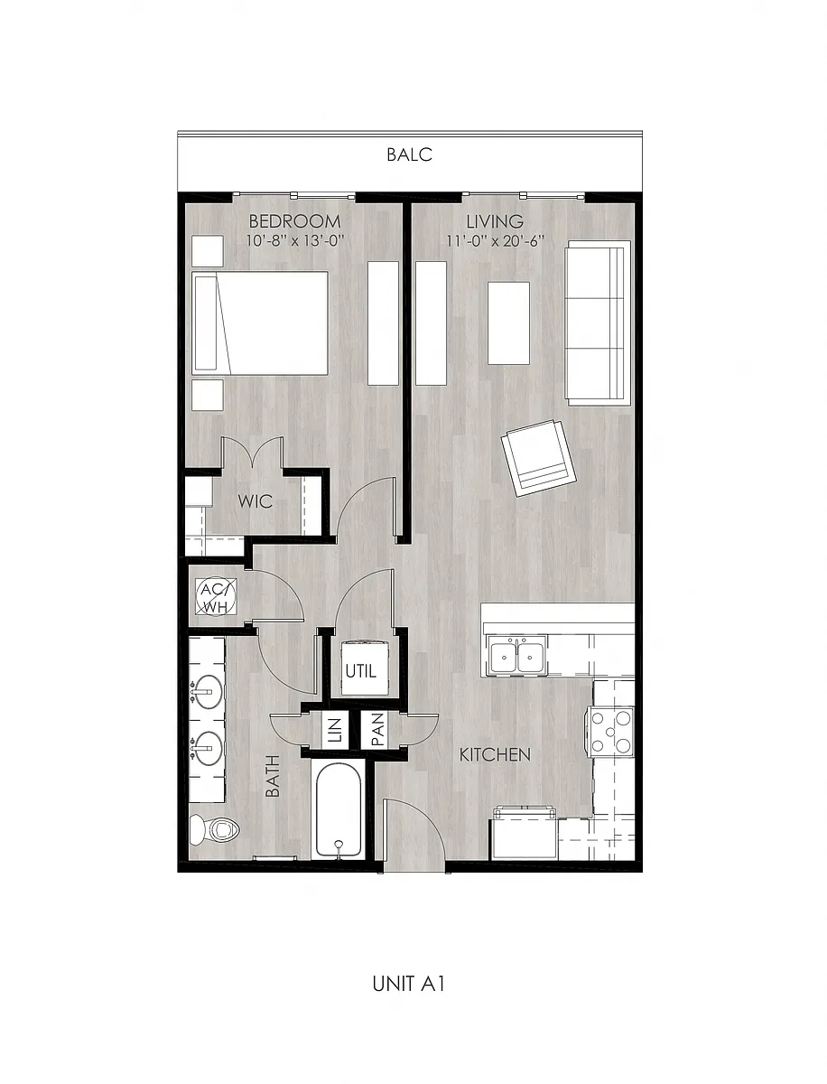 Floor plan A1