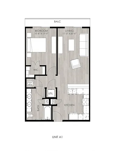 Floor plan A1