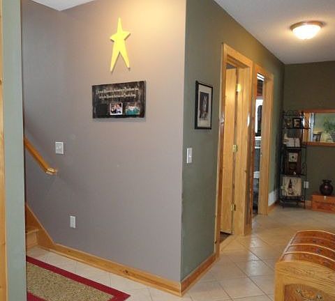 Welcoming lower level large family room. 