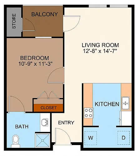 Floor plan A2