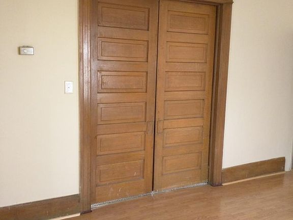 Barn Door leading to the Master Bedroom