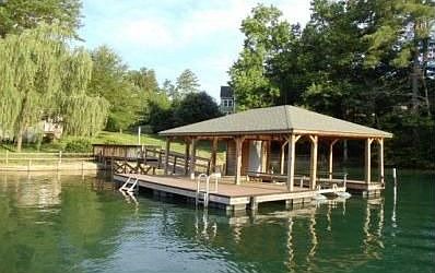 Covered Boat Dock