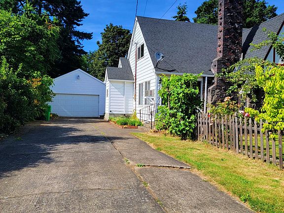 Long driveway for off-street parking, and 2-car garage