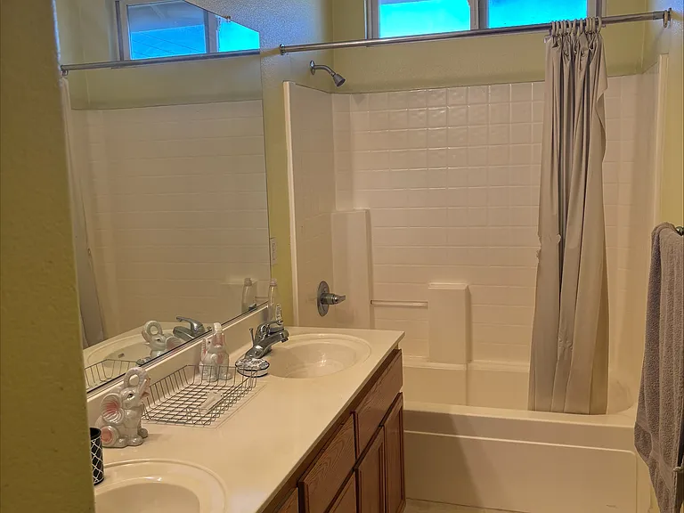 Up-stair hall bathroom