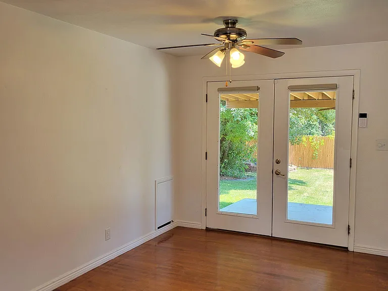 Eat in Kitchen with French doors to covered patio