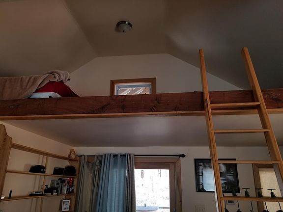 loft for sleeping or storage