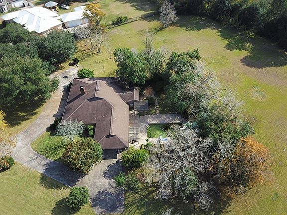 Mature trees are found throughout the property.