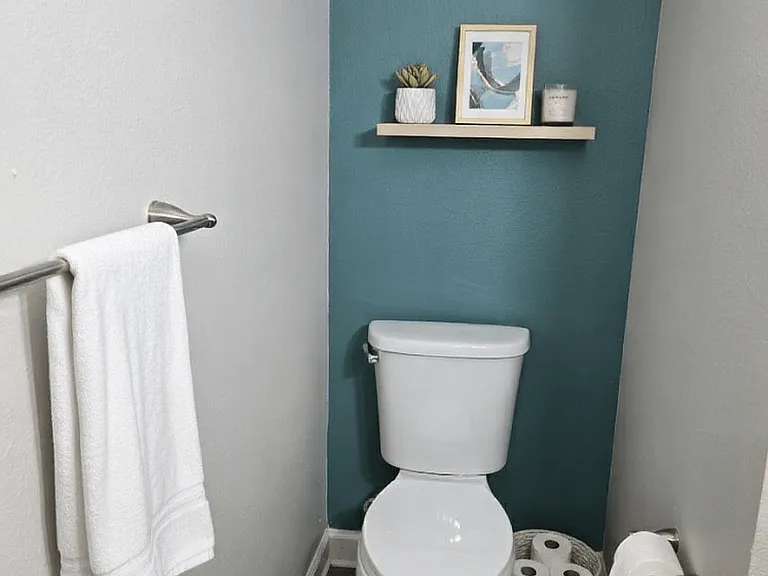 The Palms of Clearwater Bathroom (virtually staged)