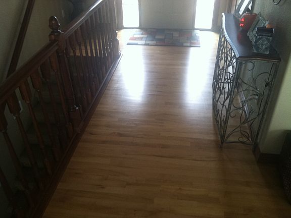 Hickory wood floors