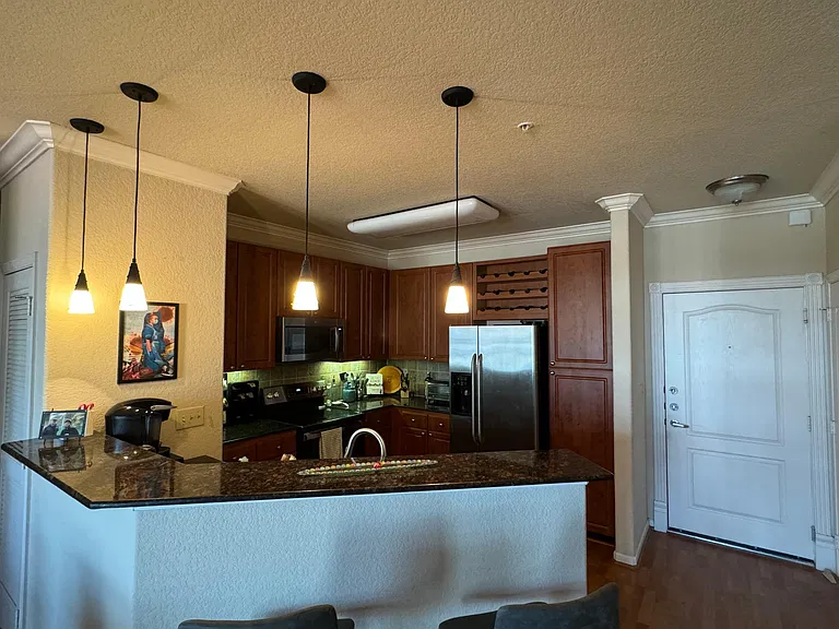 Kitchen and entrance