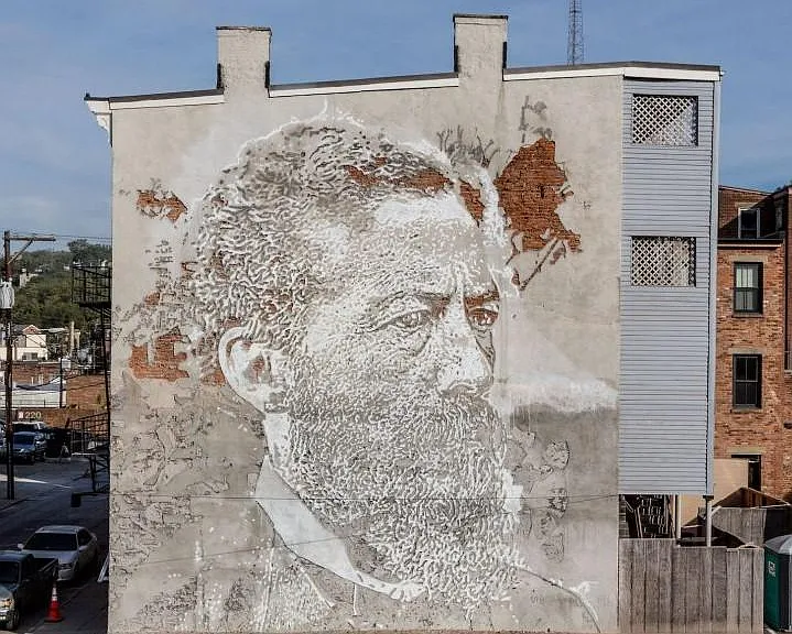1818 Logan Blink Art Installation
