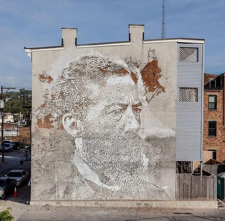 1818 Logan Blink Art Installation