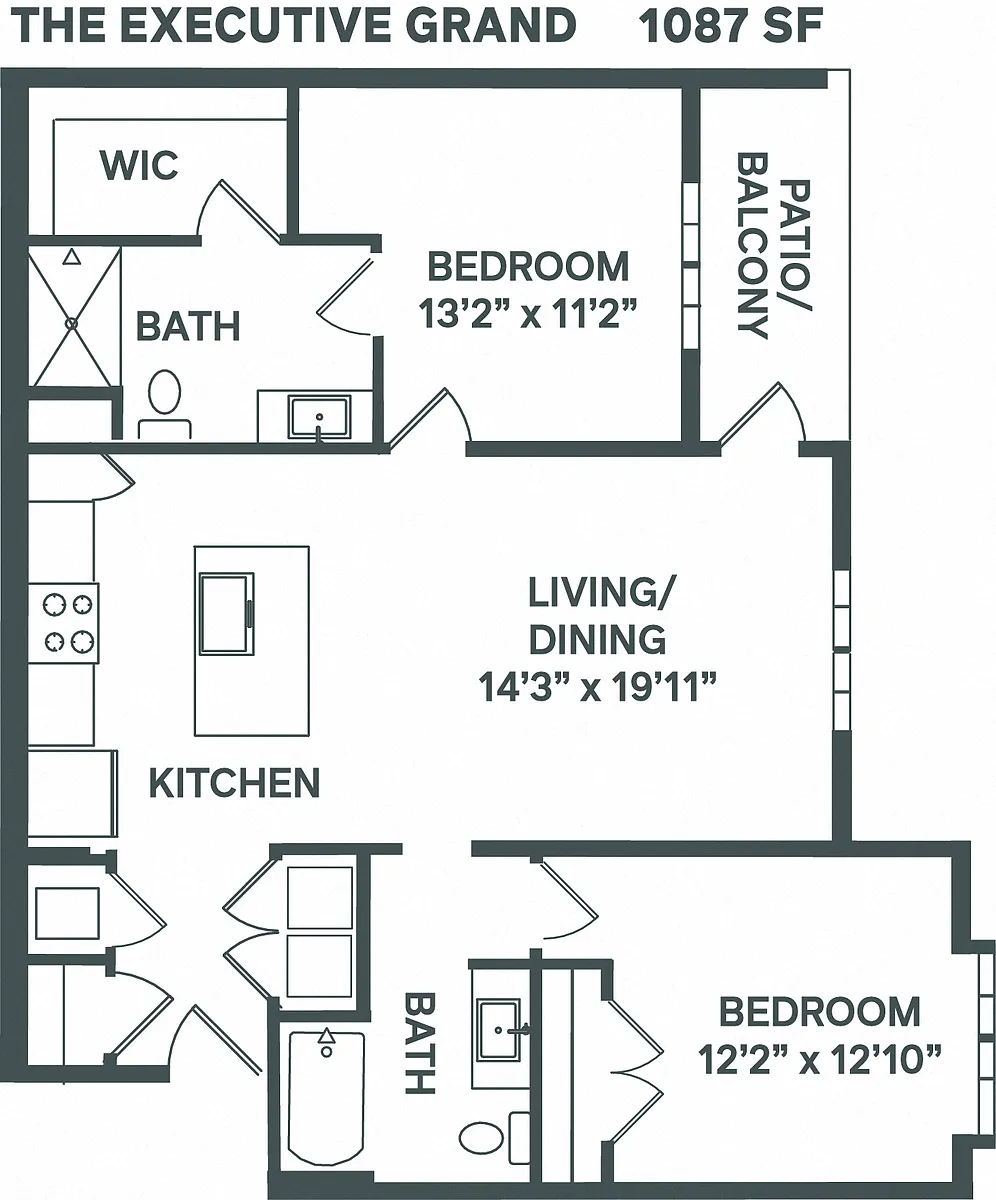 Floor plan Executive Grand B2a