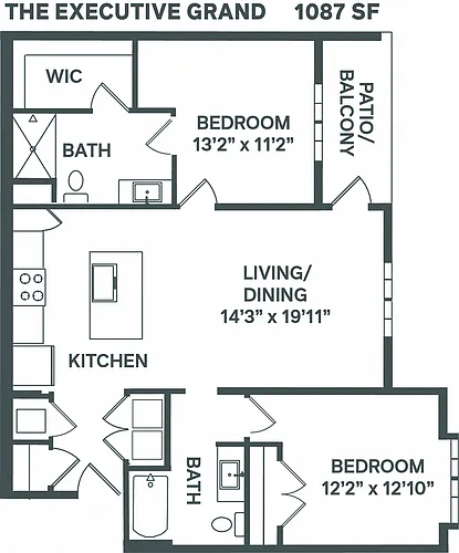 Floor plan Executive Grand B2a