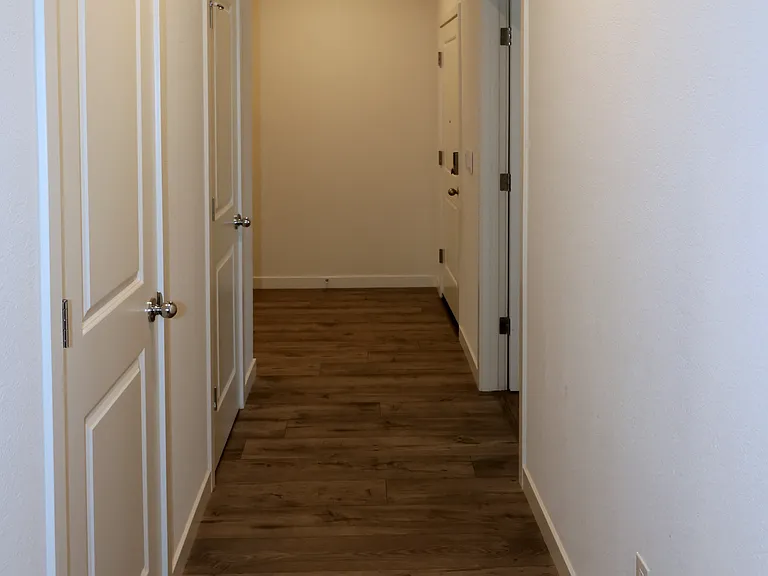 This is the hallway where bedroom 2 and 3 are located.
