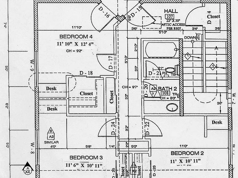 2nd story floor plan