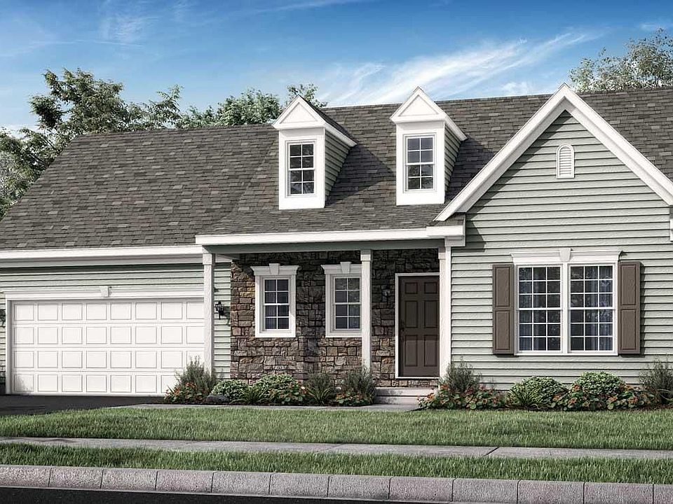 Elevation A - Optional Features Shown
