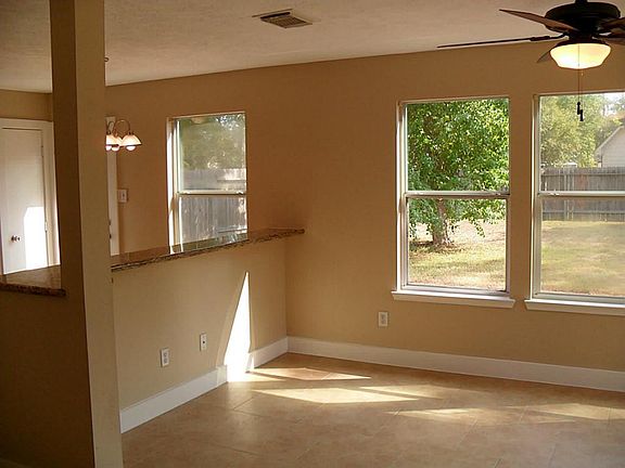 View of kitchen breakfast bar area