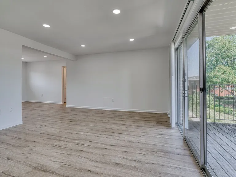 Living Room-Renovated, Balcony
