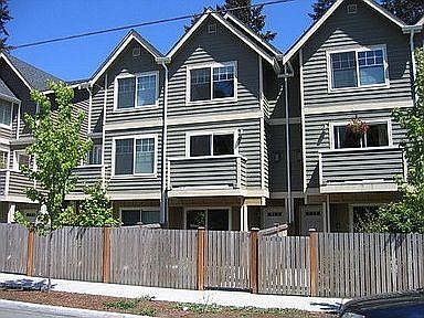 Front of townhouse (trees are much larger and fuller now)