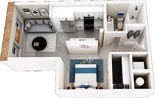 Floor plan S1A