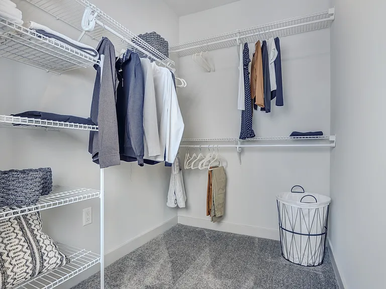 You'll have space for everything with our oversized closets.