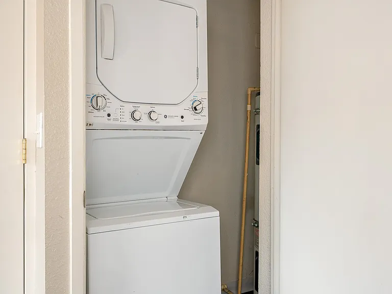 Two Bedroom One Bath | Washer and Dryer