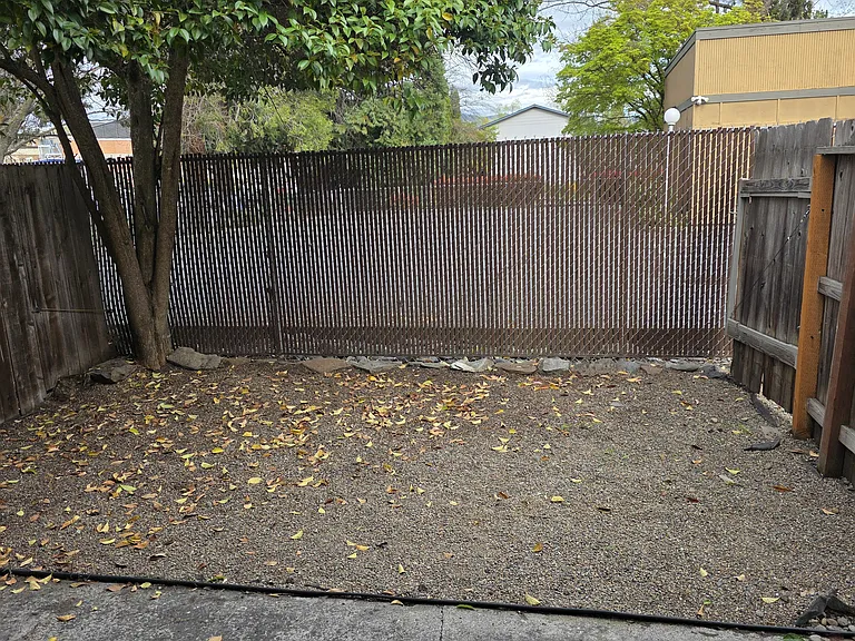 Private Back Yard