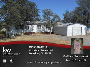 821 Black Diamond Rd, Stonyford, CA 95979