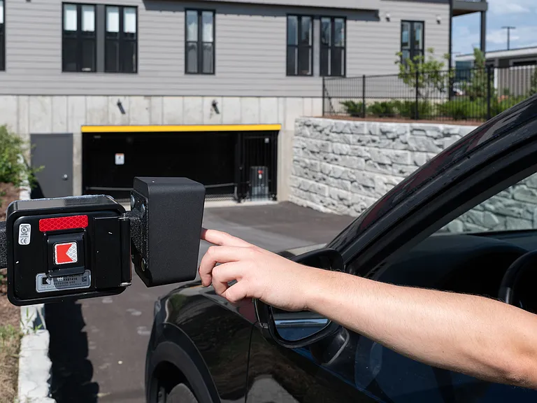 Garage Entrance Security Keypad