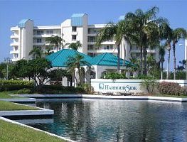 Beautiful Harbourside Community
						:
						Gated entrance to barrier island community of Harbourside in South Pasadena, FL,