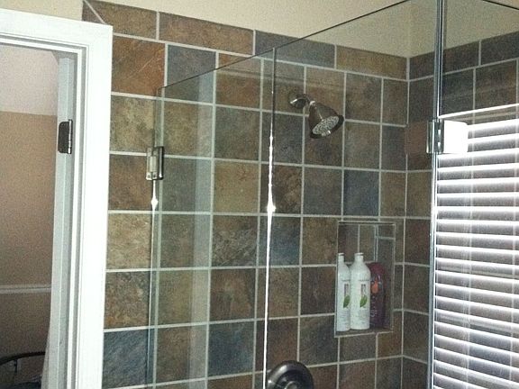 Completely remodeled master bath