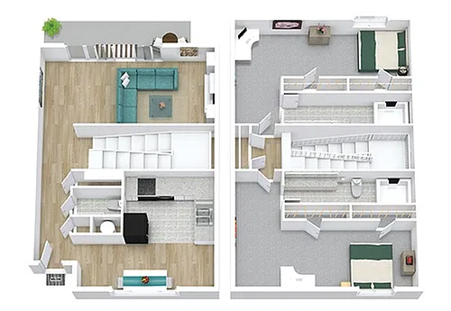 Floor plan B3