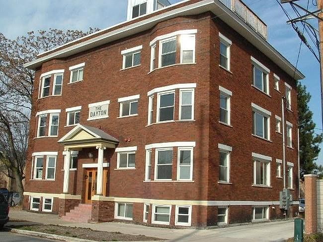 Front of Apartment Building