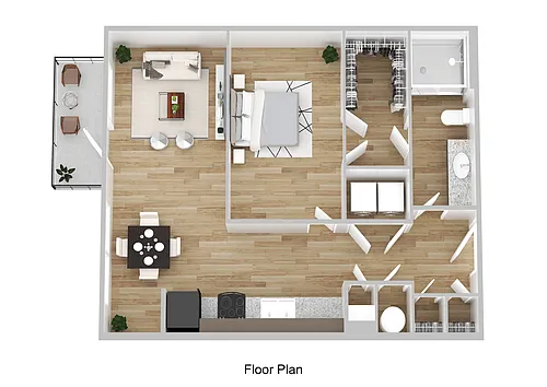 Floor plan L1B - Robinson