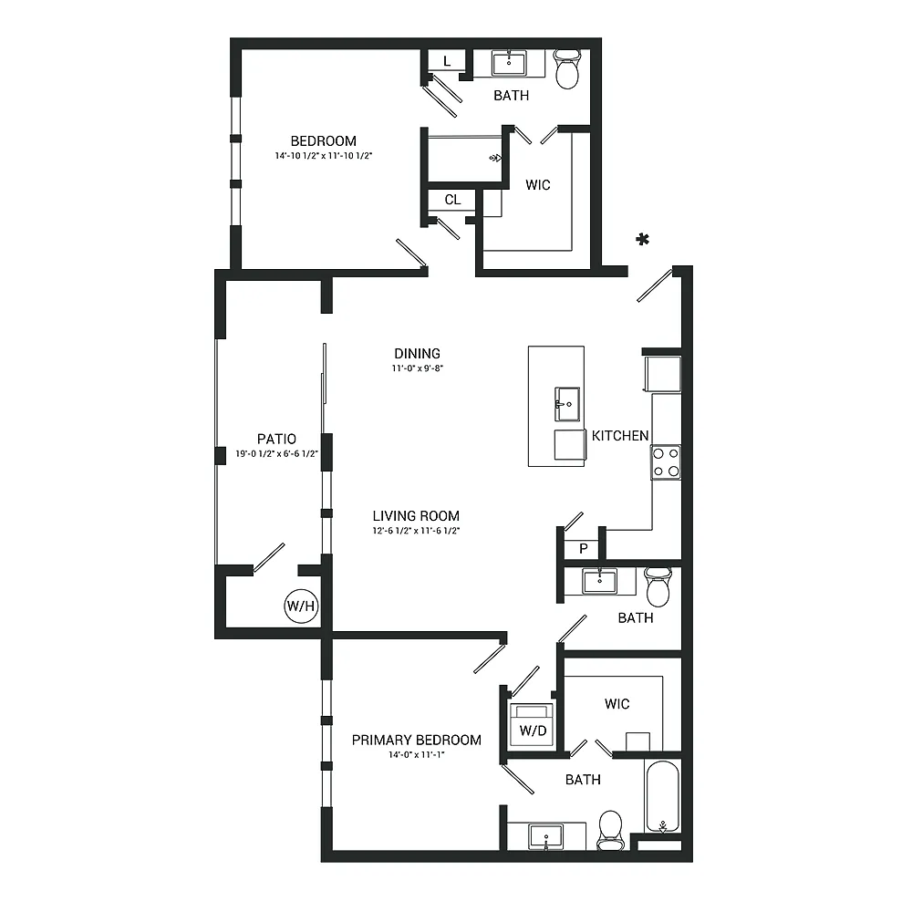 Floor plan Medallion