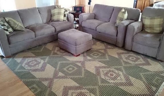 Living room with furniture (for example, sofa set is not the