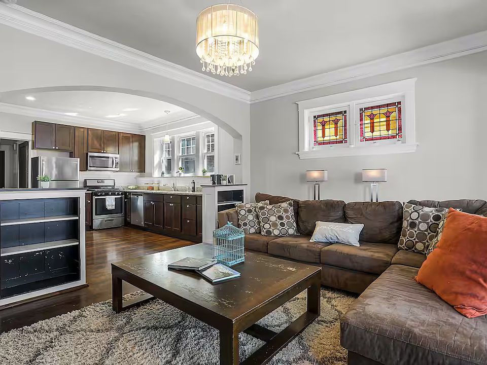 staged apartment upstairs