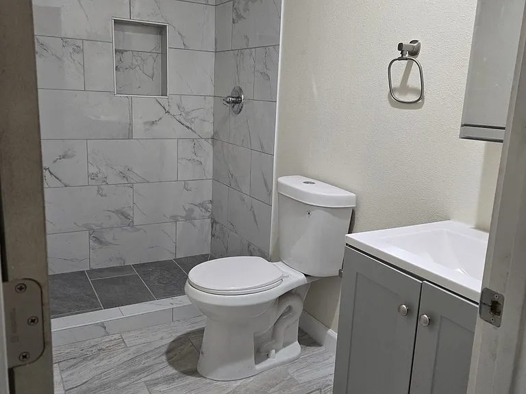 hallway bathroom