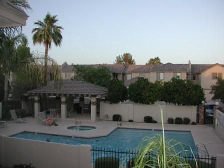 Pool view from Master