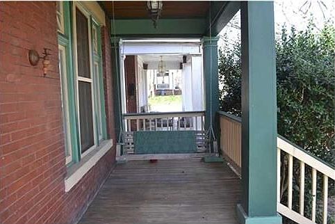 Covered front porch