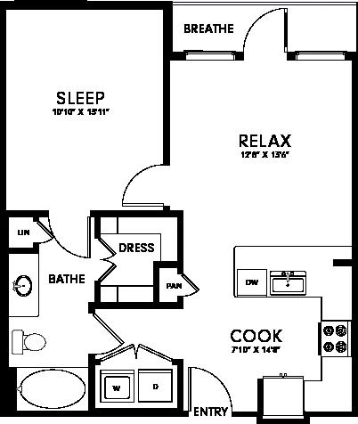 Floor plan A1A