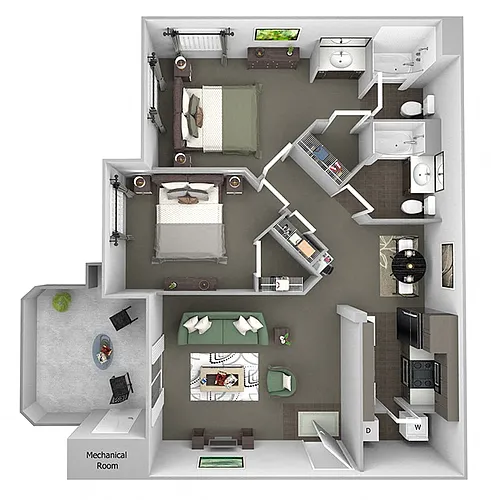Floor plan B4 (Impala)
