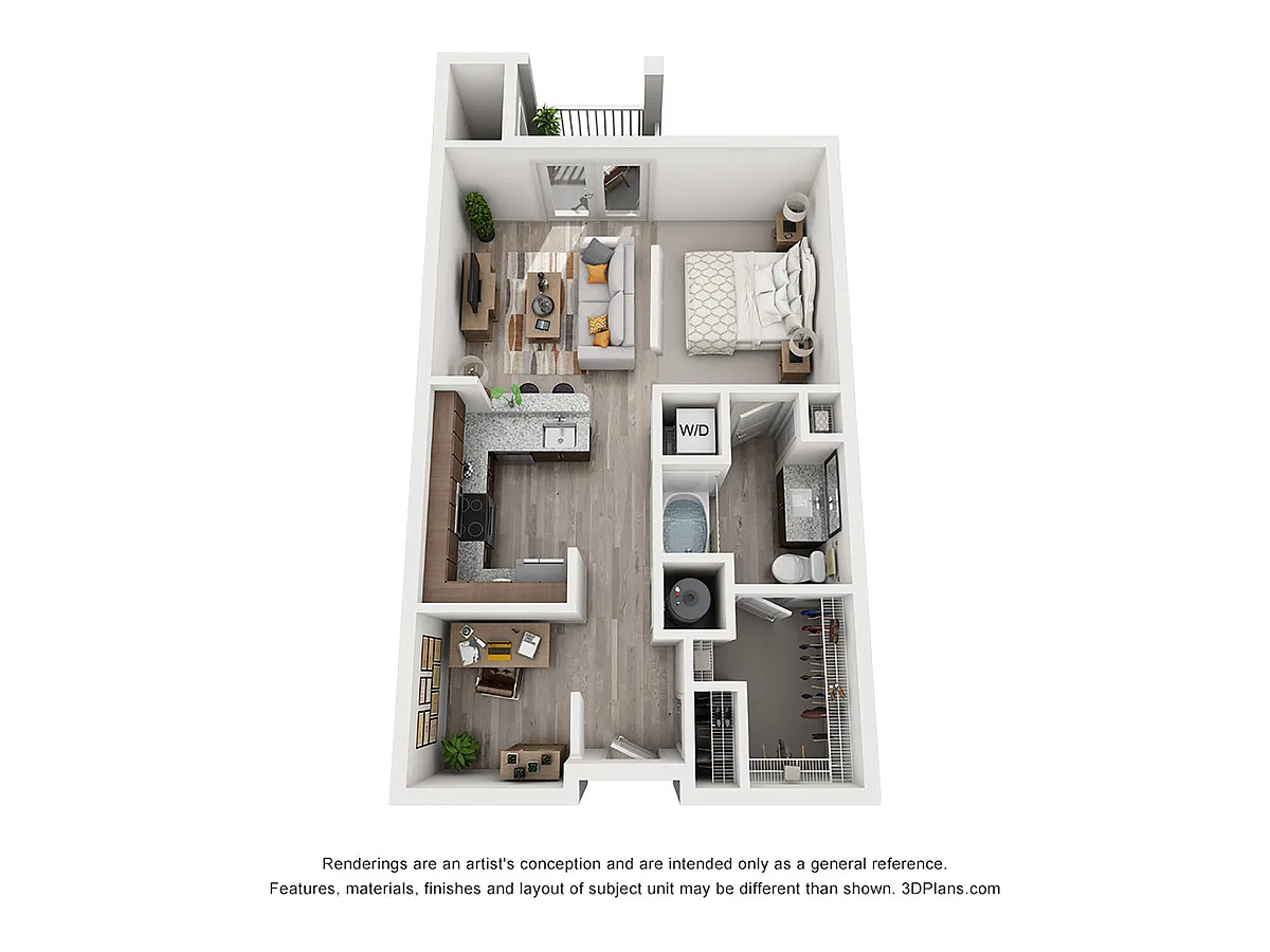 Floor plan Becker