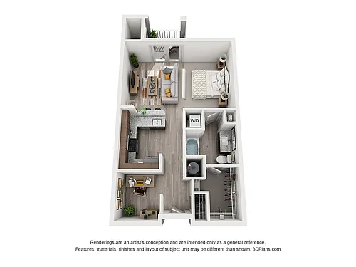 Floor plan Becker