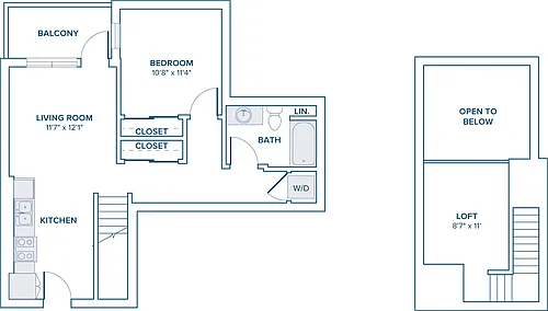 Floor plan A08L
