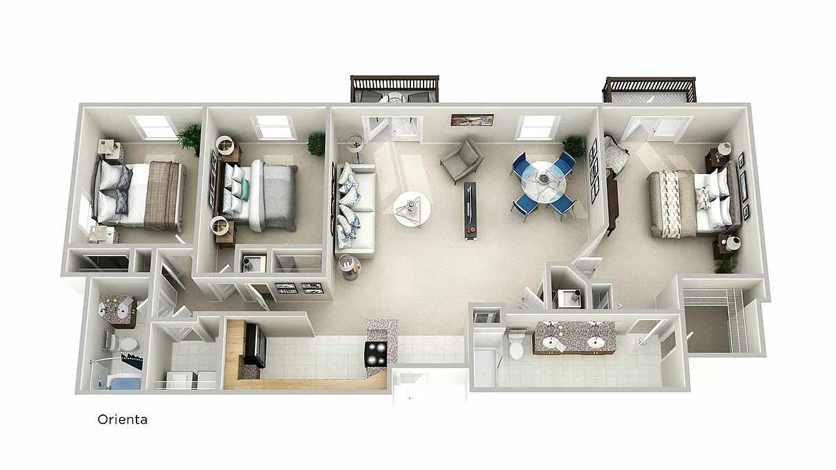 Floor plan Orienta